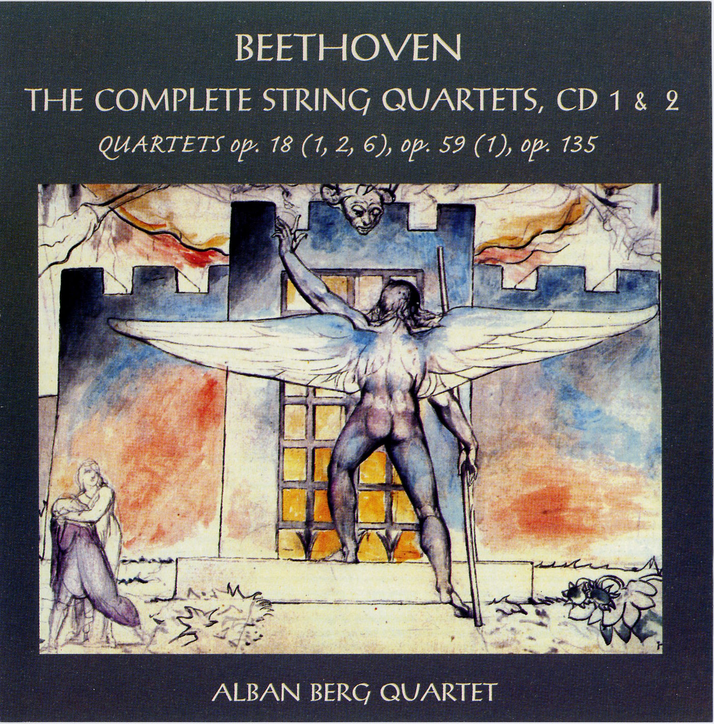 Ludwig van Beethoven 'String Quartets op.18,.59, 135'Alban Berg Quartet'  CD2/2003/Classic/