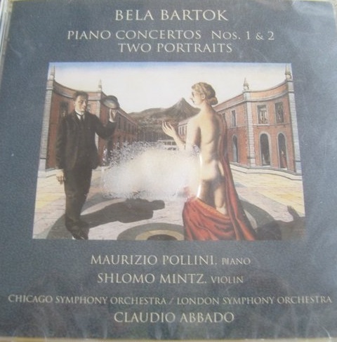 Bela Bartok 'Piano Concertos Nos. 1 & 2. Two Portraits'Claudio Abbado' CD/1979/Classic/
