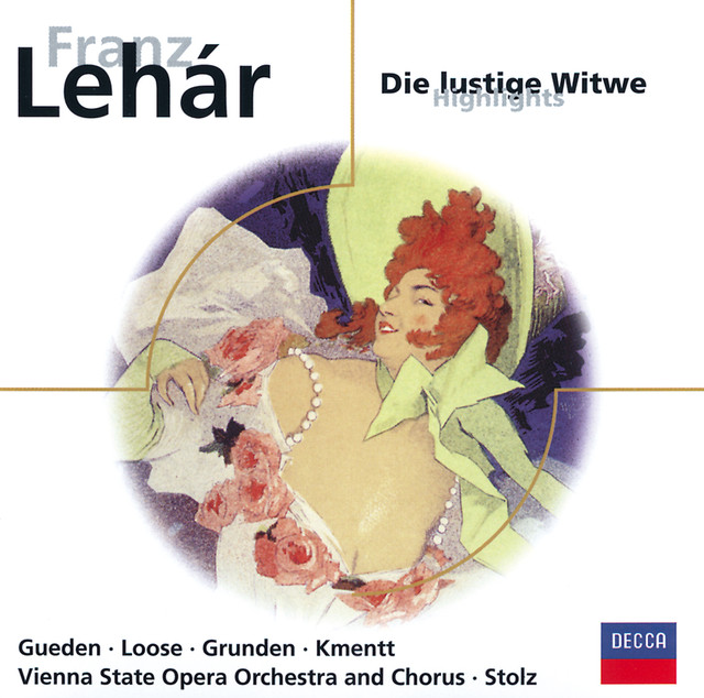 Franz Lehar 'Die Lustige Witwe - Highlights' CD/1958/Opera/Germany