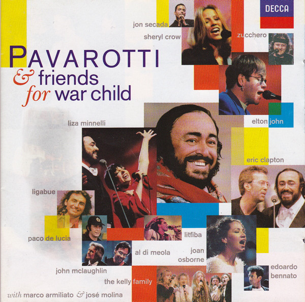 Luciano Pavarotti & Friends 'Pavarotti & Friends For War Child' CD/1996/Opera/Russia