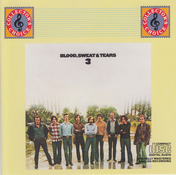 Blood, Sweat And Tears 'Blood, Sweat And Tears 3' CD/1970/2008/Rock/US