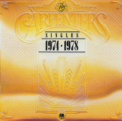 Carpenters 'The Singles 1974-1978' CD/1978/1996/Pop/Germany Carpenters 'The Singles 1974-1978' CD/1978/1996/Pop/Germany