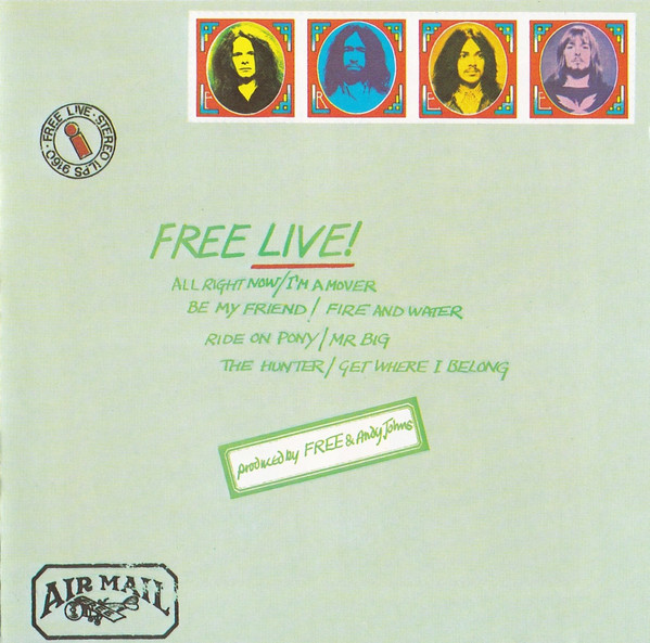 Free 'Free Live' CD/1971/Rock/UK
