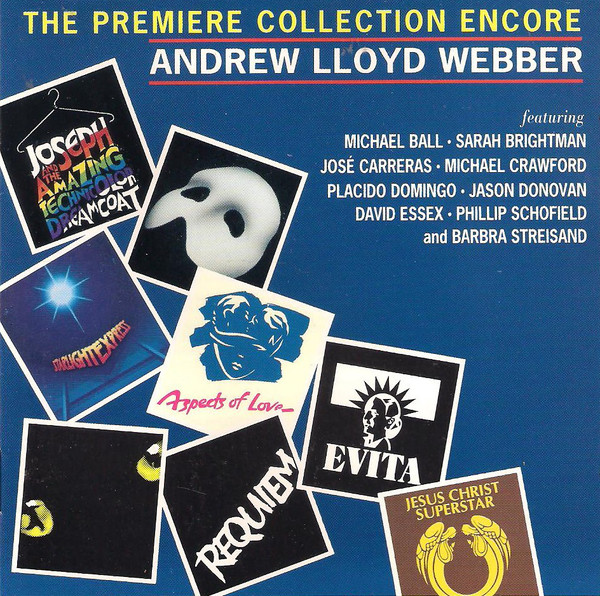 Andrew Lloyd Webber 'Andrew Lloyd Webber: The Premiere Collection' CD/1992/Pop Rock/Germany