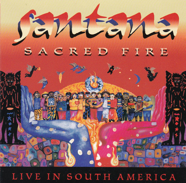 Santana 'Sacred Fire: Santana Live In South America' CD/1993/Rock/Russia