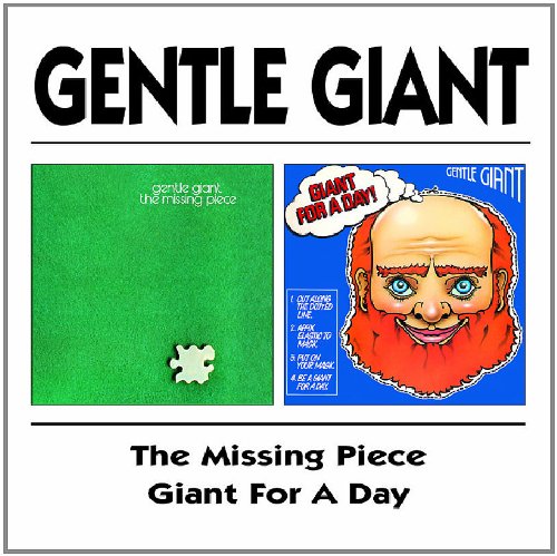 Gentle Giant 'The Missing Piece / Giant For A Day' CD/1977/1978/1999/Prog Rock/UK Gentle Giant 'The Missing Piece / Giant For A Day' CD/1977/1978/1999/Prog Rock/UK