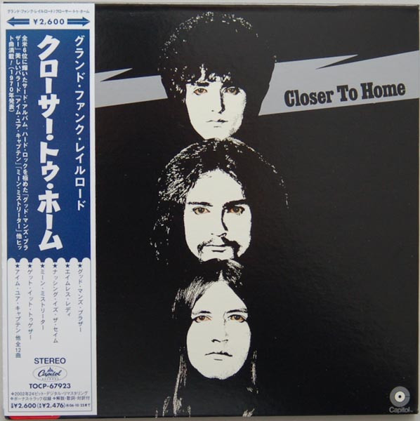 Grand Funk Railroad Closer To Home CD/1970/2006/Rock/Russia/Nm