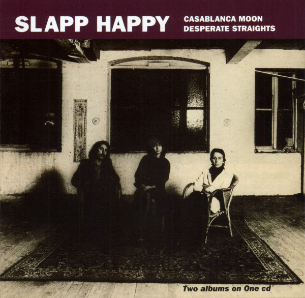 Slapp Happy 'Casablanca Moon / Desperate Straights' CD/1974/1975/Rock/Europe