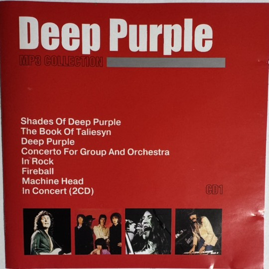 Deep Purple MP3 Collection CD1 CD MP3/2002/Hard Rock/Russia/Nm