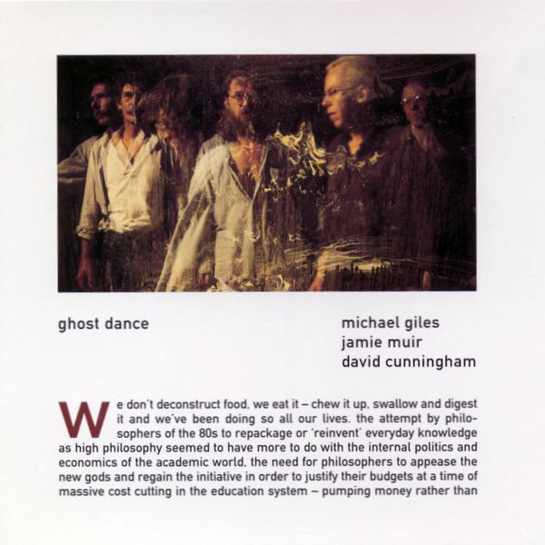 Michael Giles / Jamie Muir / David Cunningham 'Ghost Dance' CD/1995/Electronic/UK