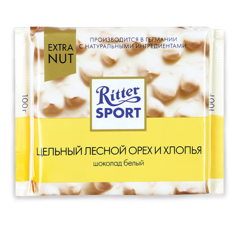  Ritter Sport Extra Nut        100 