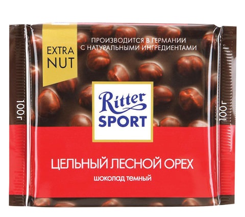  Ritter Sport Extra Nut      100 