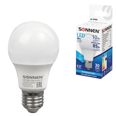   SONNEN 10 (85)  27     LED A60-10W-4000-E27