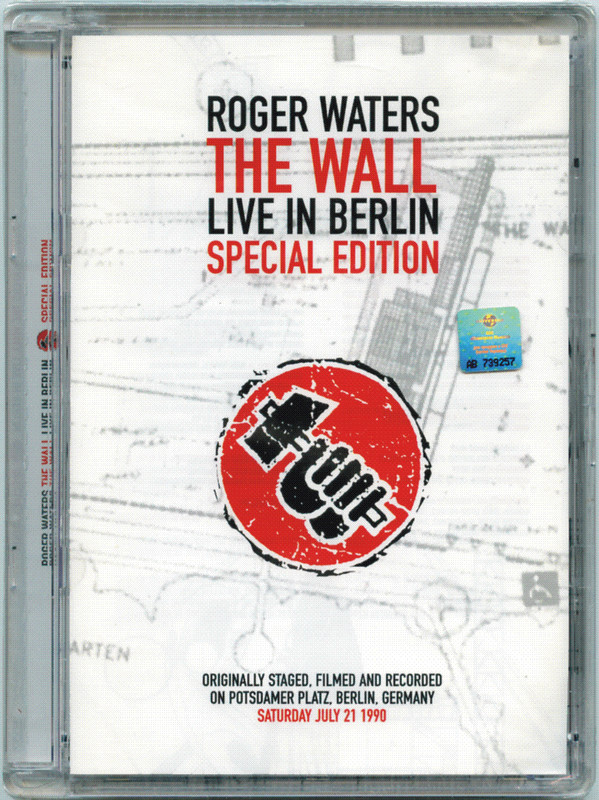 Roger Waters 'The Wall Live In Berlin' DVD/2004/prog Rock/Russia