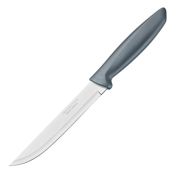 Кухонный нож для мяса Tramontina Plenus 15см серый