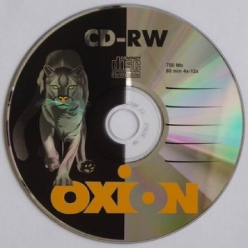 Диск Oxion CD-RW 700Mb 4x-12x slim 80min Барс