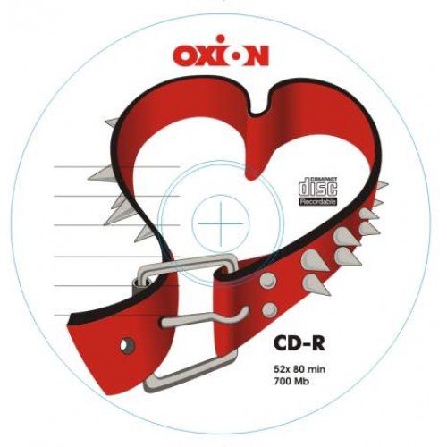 Диск Oxion CD-R 700 52x Slim 80min Верность