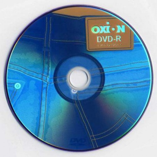 Диск Oxion DVD-R 4,7Gb 16x Slim 120min Джинс