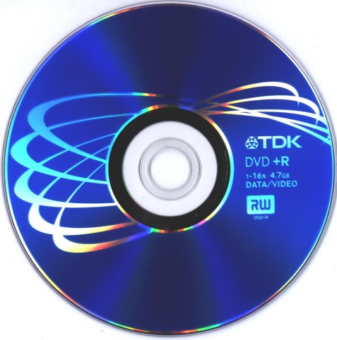 Диск TDK DVD+R 4.7Gb 16x 1шт.