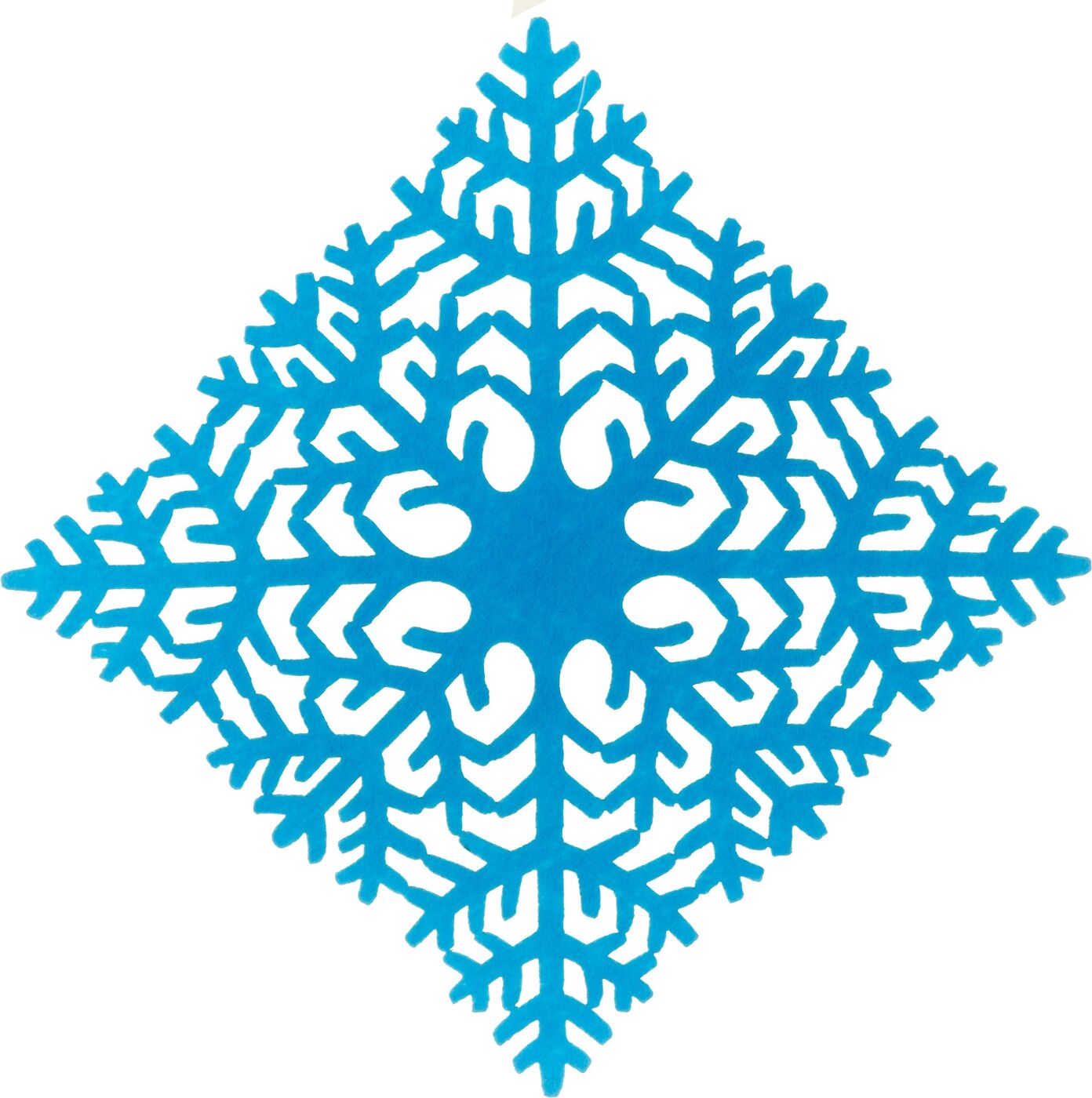 Салфетка столовая Monte Christmas Зимушка-зима 30х30х0,4см ажурная войлок