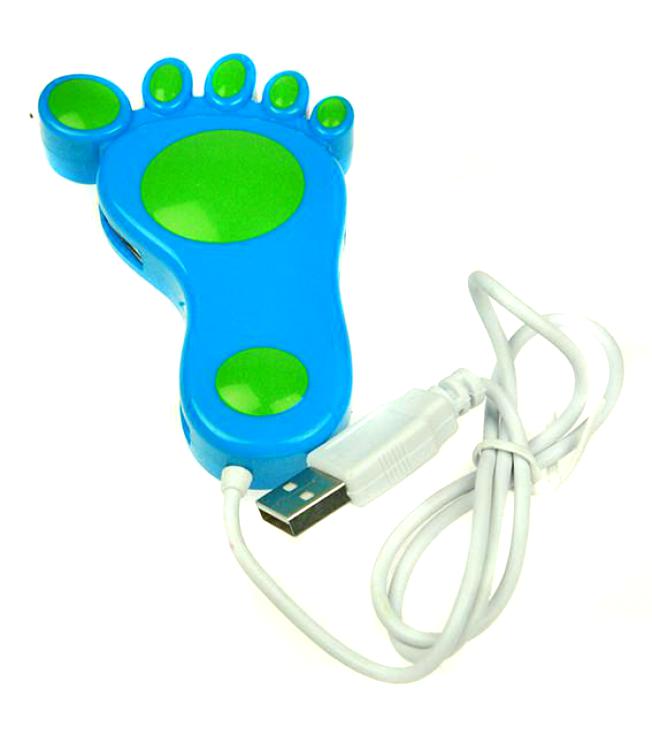 Разветвитель USB на 4 порта ступня