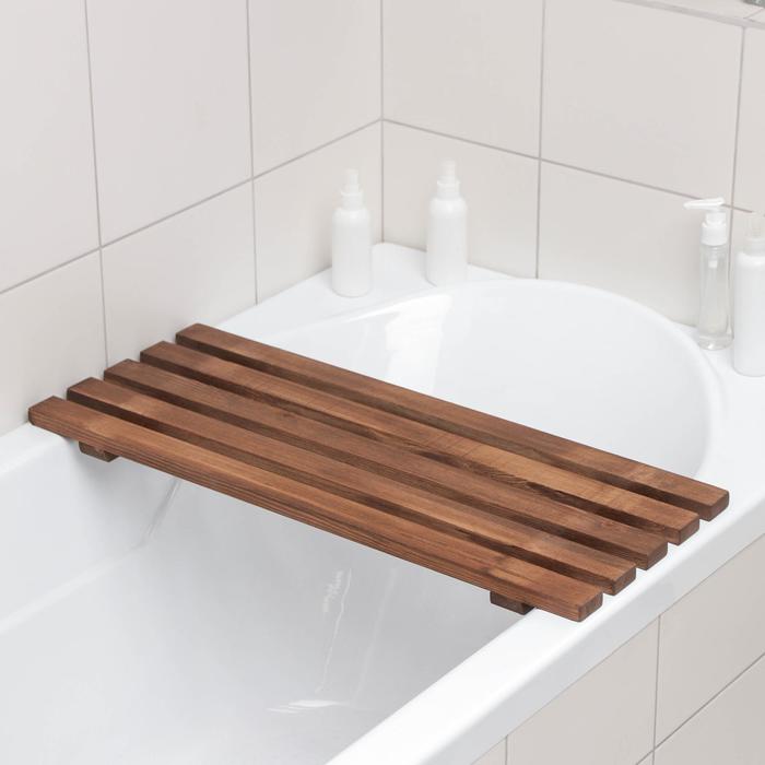 Сиденье для ванны SLand 68x27x3,5 см с покрытием
