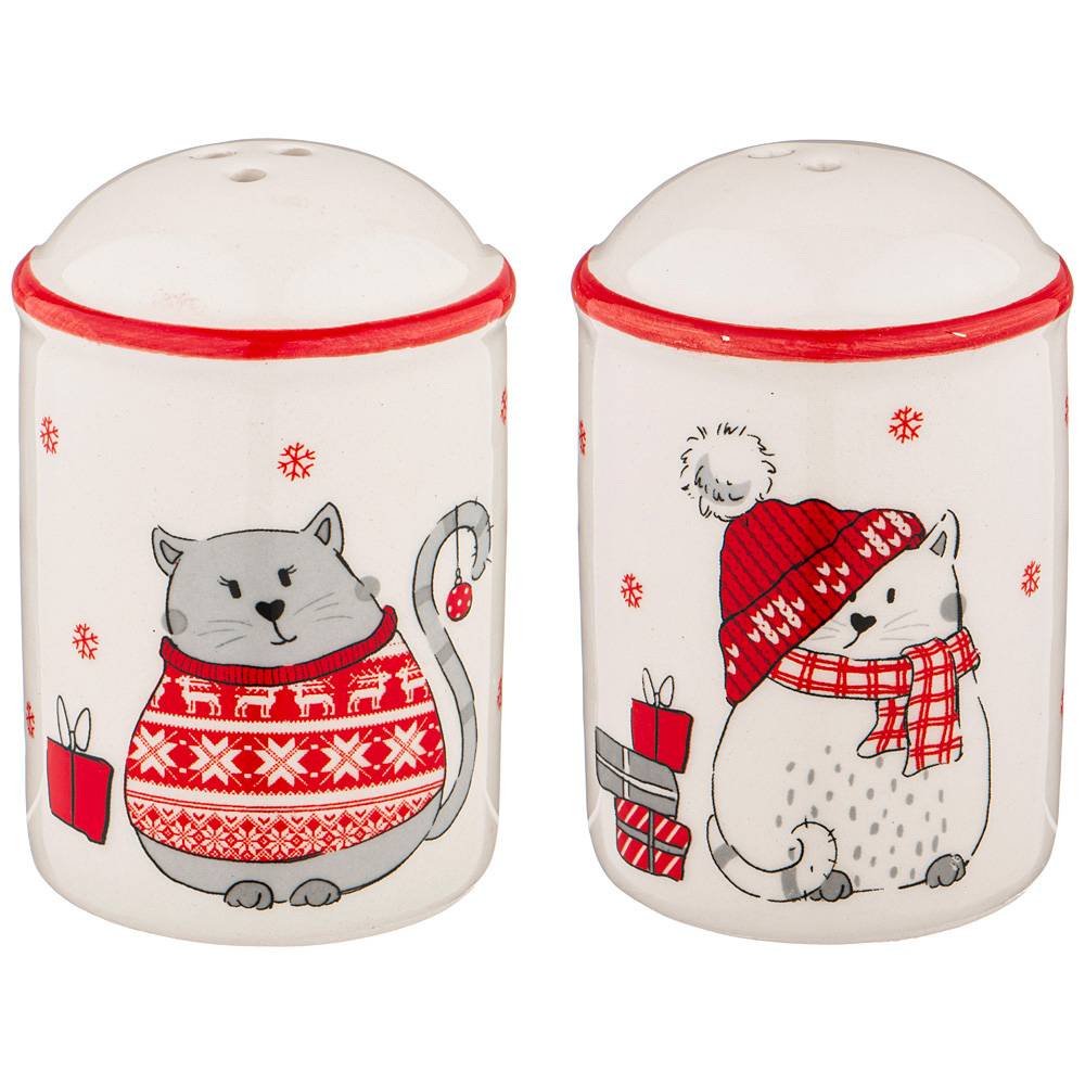 Набор для специй Lefard Christmas Gift 5x5x7.7 см 2 предмета Набор для специй Lefard Christmas Gift 5x5x7.7 см 2 предмета