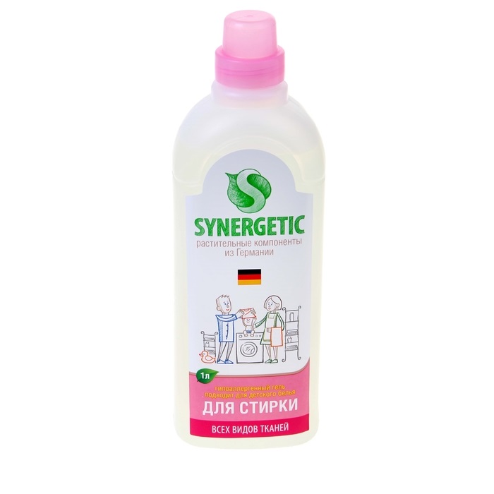 Средство для стирки Synergetic синтетическое 1 л