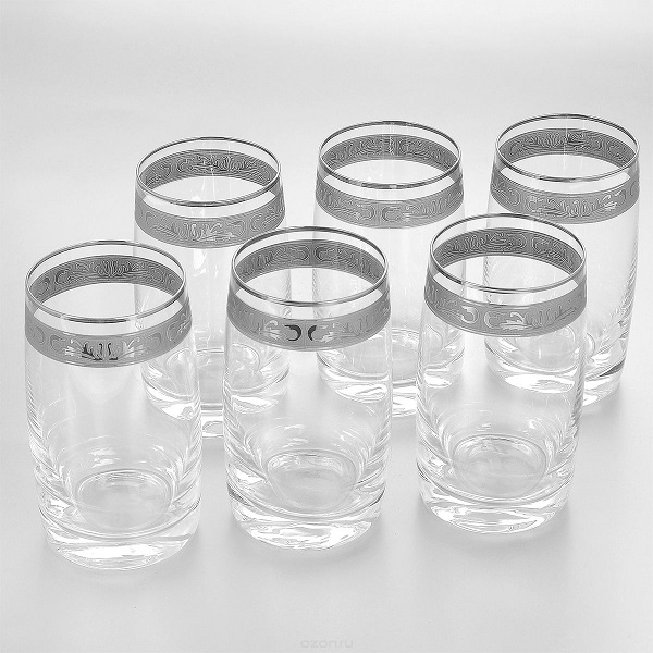 Набор стаканов для воды Bohemia Crystalex Идеал 250мл 6шт