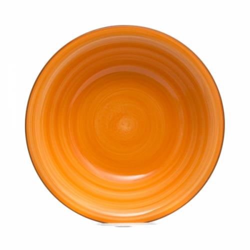Тарелка суповая Fioretta Wood Orange 20см