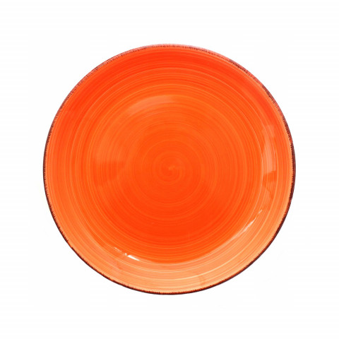 Тарелка десертная Fioretta Wood Orange 19см