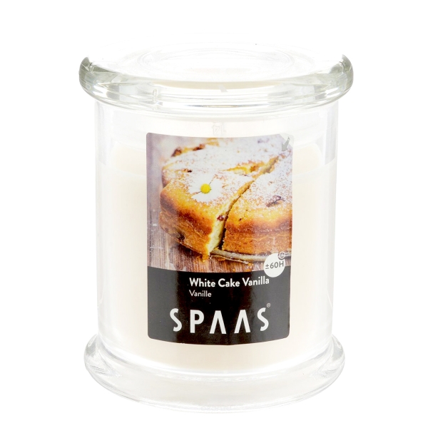 Свеча ароматическая Spaas Арома в стакане Премиум Ванильный пирог 9х11см (60ч)