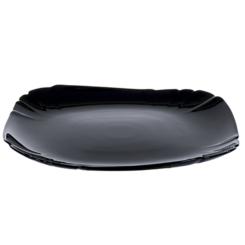Тарелка обеденная Luminarc Lotusia 25см black Тарелка обеденная Luminarc Lotusia 25см black