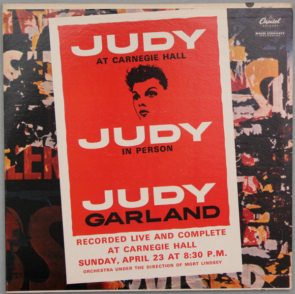 Judy Garland 'Judy At Carnegie Hall - Judy In Person' LP2/1961/Jazz/US/Nm