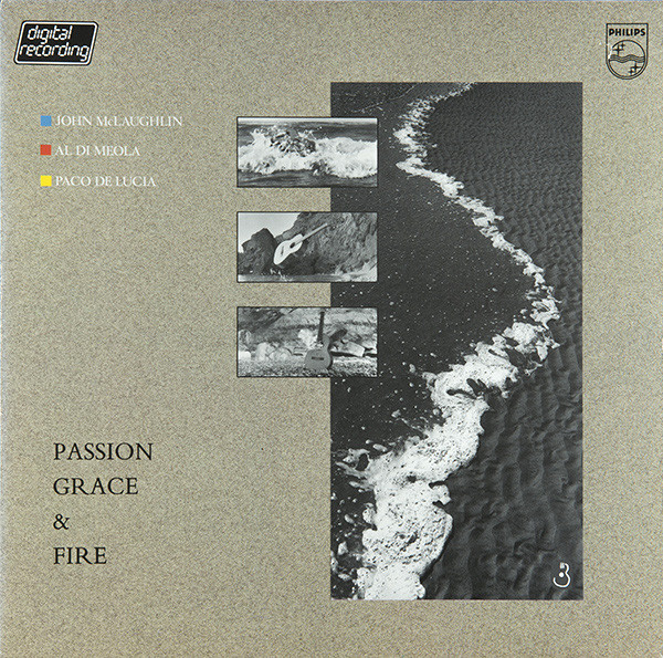 John McLaughlin, Al Di Meola, Paco De Lucia 'Passion, Grace & Fire' LP/1983/Fusion/Holland/Nm John McLaughlin, Al Di Meola, Paco De Lucia 'Passion, Grace & Fire' LP/1983/Fusion/Holland/Nm