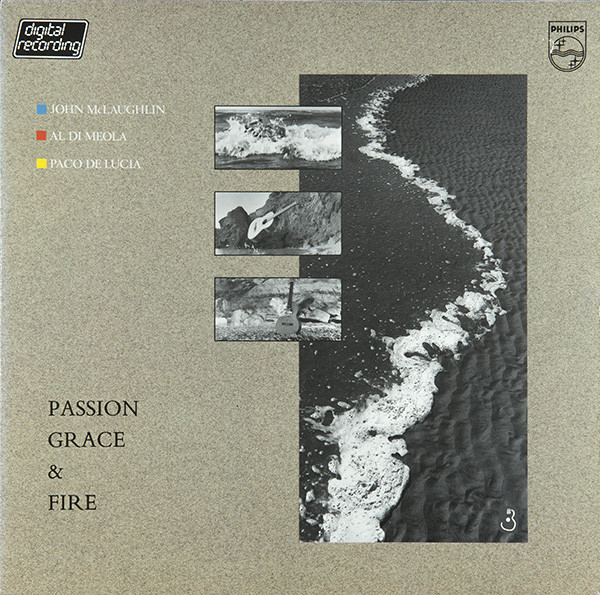 John McLaughlin/Al Di Meola/Paco De Luc?a 'Passion, Grace & Fire' LP/1983/Fusion/Netherlands/Nmint