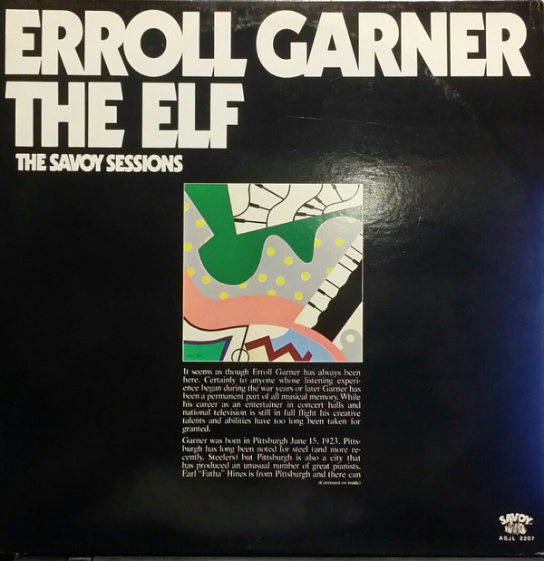 Erroll Garner 'The Elf' LP2/1976/Jazz/US/Nm