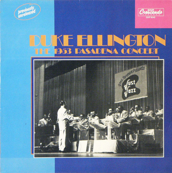 Duke Ellington 'The 1953 Pasadena Concert' LP/1985/Jazz/Poland/Nm