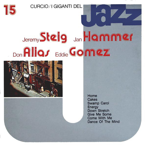 Jeremy Steig, Jan Hammer, Don Alias, Eddie Gomez 'I Giganti Del Jazz Vol. 15' LP/1980/Jazz/Italy/Nm