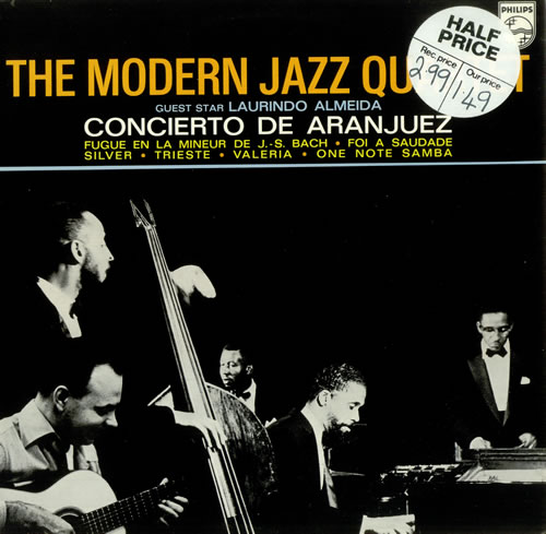 The Modern Jazz Quartet, Laurindo Almeida Concierto De Aranjuez LP/1964/Jazz/France/Nm