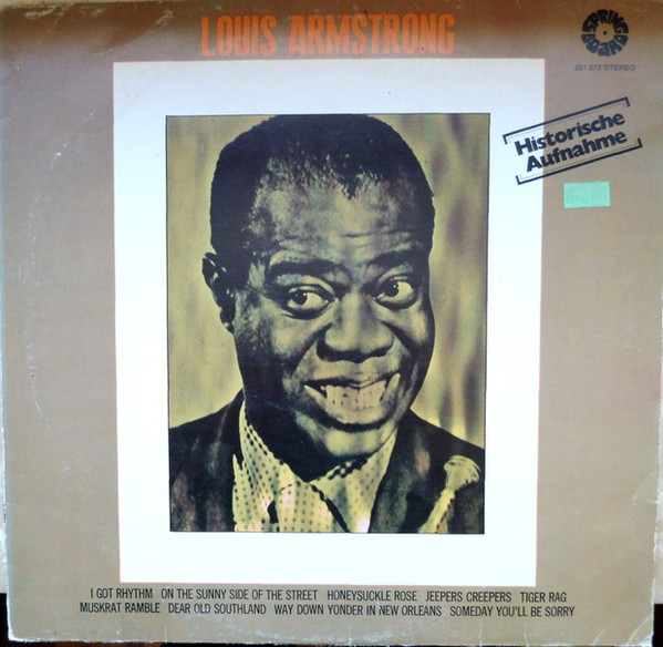 Louis Armstrong 'Louis Armstrong' LP/1970/Jazz/Germany/Nm