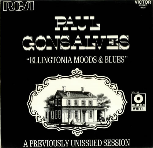 Paul Gonsalves, Johnny Hodges Ellingtonia Moods & Blues LP/1971/Jazz/France/Nm