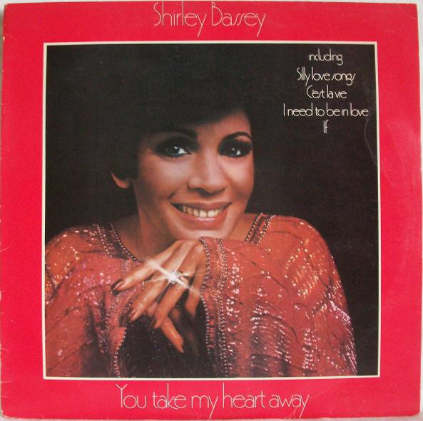 Shirley Bassey You Take My Heart Away LP/1977/Jazz/UK/Nm