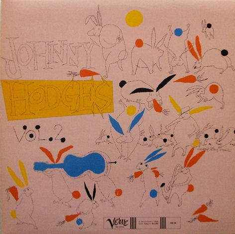 Johnny Hodges & His Orchestra 'The Rabbit's Work On Verve - Vol. 2' LP/1980/Jazz/France/Mint