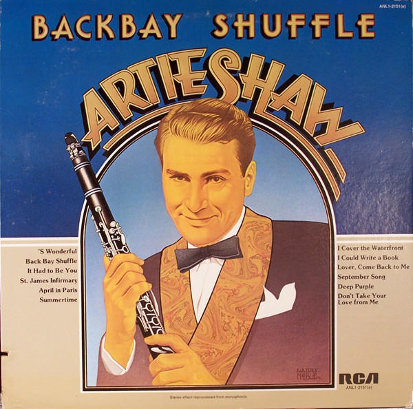 Artie Shaw 'Backbay Shuffle' LP/1977/Jazz/US/Nm