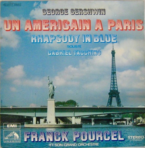 Franck Pourcel E La Sua Grande Orchestra 'George Gershwin, Gabriel Tacchino ' LP/1971/Jazz/Italy/Nm