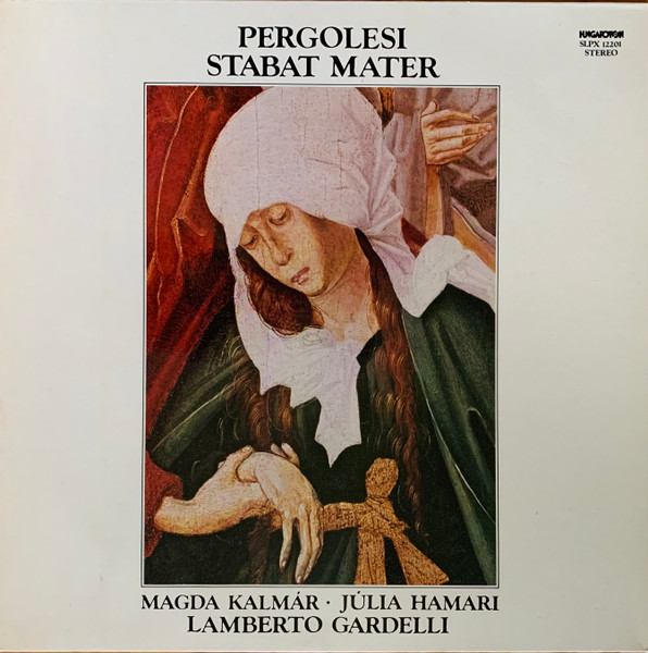 Giovanni Battista Pergolesi, Lamberto Gardelli Stabat Mater LP/1981/Classical/Hungary/Nm