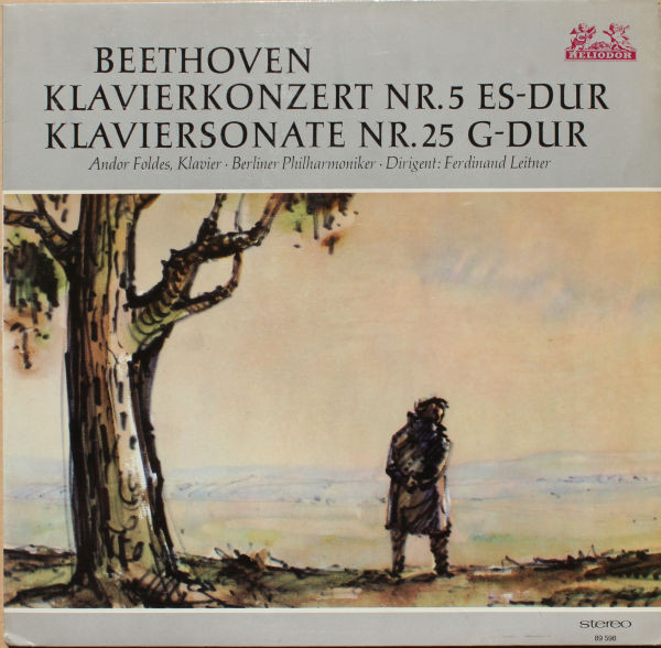 Ludwig van Beethoven, Andor Foldes 'Klavierkonzert Nr. 5' LP/1966/Classical/Germany/Nm