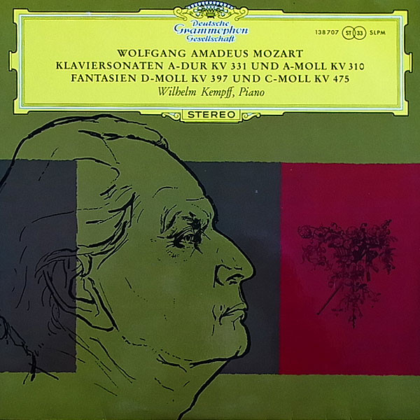 Wolfgang Amadeus Mozart, Wilhelm Kempff 'Klaviersonaten' LP/Classic/Germany/Nm Wolfgang Amadeus Mozart, Wilhelm Kempff 'Klaviersonaten' LP/Classic/Germany/Nm