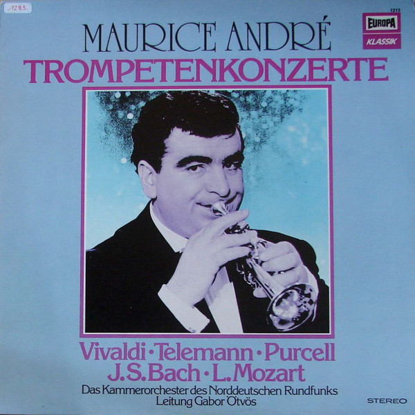 Maurice Andre, Antonio Vivaldi, Henry Purcell 'Trompeten Konzerte' LP/1980/Classical/Germany/Nm